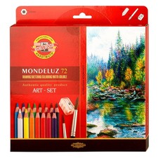 KOH-I-NOOR MONDELUZ 3714 Buntstift-Set Aquare...