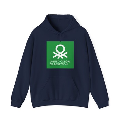 United Colors of Benetton Retail Store Logo Pullover Hoody