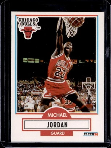 1990-91 Fleer Michael Jordan #26 Bulls