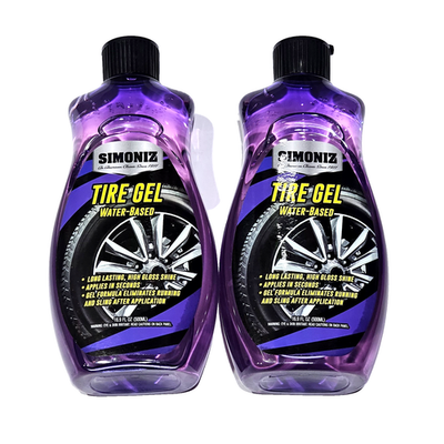 #ad 2 Pack Simoniz Tire Gel Water Based Long Lasting High Gloss Shine 16.9oz $29.99