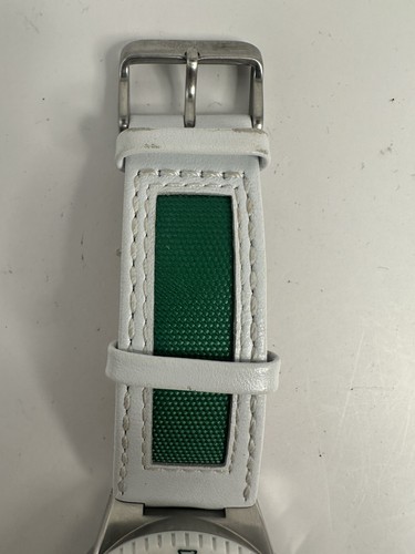 Lacoste Mens Watch LC481292253 New Battery 44MM 8.5" Leather Band C90 - Picture 6 of 12