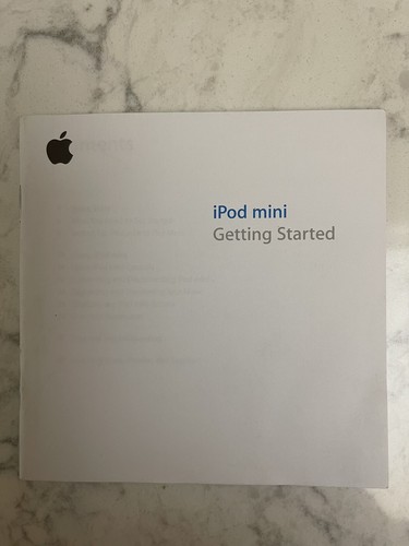 iPod mini brochure istruzioni per iniziare 2004 - Foto 1 di 3
