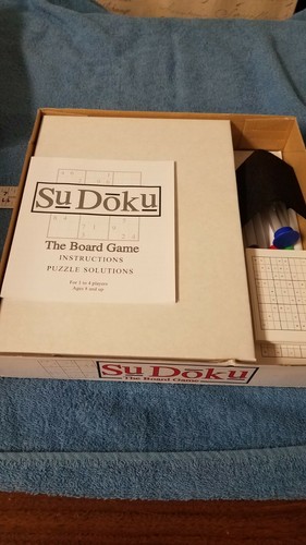 Sudoku The Board Game Pressman Original - Picture 2 of 10