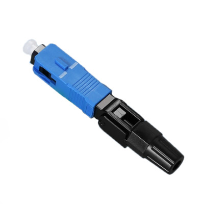 50 Pcs SC/UPC SM FTTH Embedded type Optical Fiber Field Assembly Fast Connector