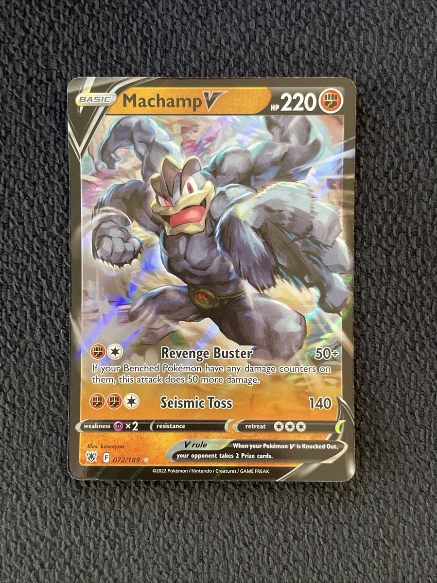 machamp v pokemon card value Amazon.com: Machamp VMAX - 073/189 - Ultra Rare - Sword & Shield main image 1