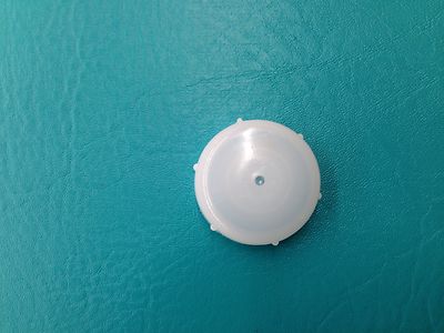 24 Plastic White Wrought Iron Patio Chair Leg Insert Cups Glide Caps 1 1/2  " STD | eBay