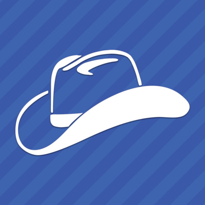 Cowboy Hat Cowgirl Vinyl Decal Sticker