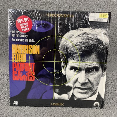 Patriot Games - Laserdisc -  - Paramount Pictures - 1992 - Harrison Ford