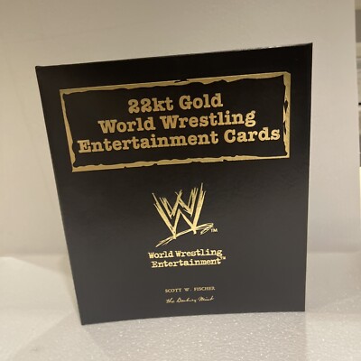 WWF WWE DANBURY MINT 22KT GOLD WRESTLING CARD Album BINDER (15 Cards Only ) | eBay WWF WWE DANBURY MINT 22KT GOLD WRESTLING CARD Album BINDER (15 Cards Only ) | eBay