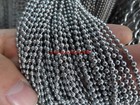 10 meter Lot 2.4mm Beaded Ball Chain Stainless Steel Jewelry Finding Chains DIY