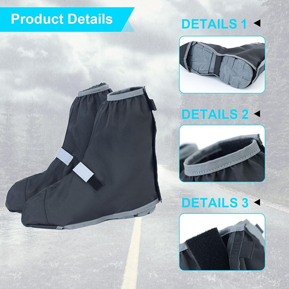 Keep Your Feet Dry and Clean with Leg Gaiters Shoe Cover for Outdoor