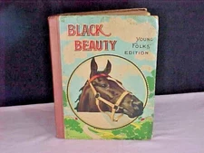 1910 Black Beauty Book Young Folks Edition Anna Sewell HB