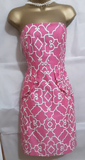 Sale! MELLY M Pink Strapless Pencil Cocktail Party Dress SIZE UK 10
