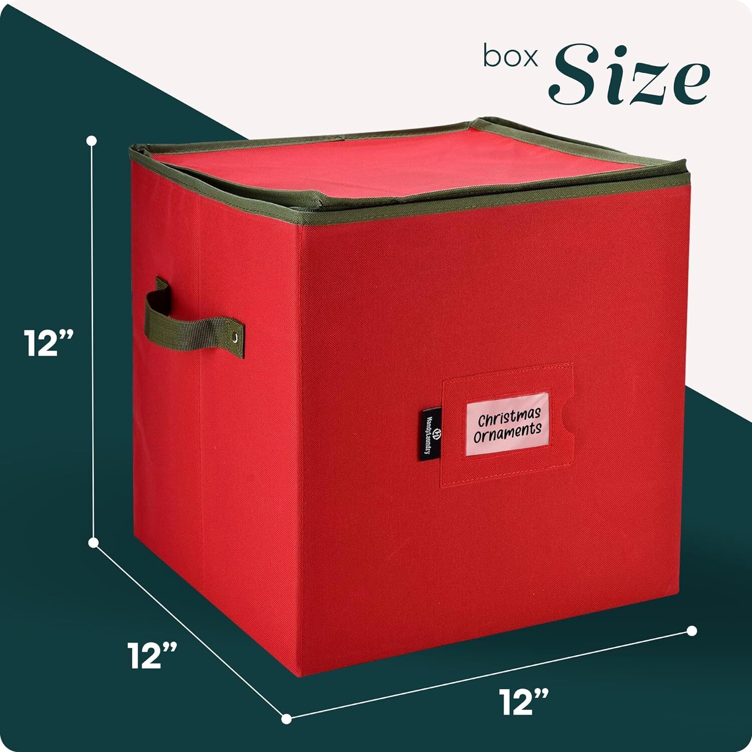 Christmas Ornament Storage Stores up to 64 Holiday Ornaments Adjustable