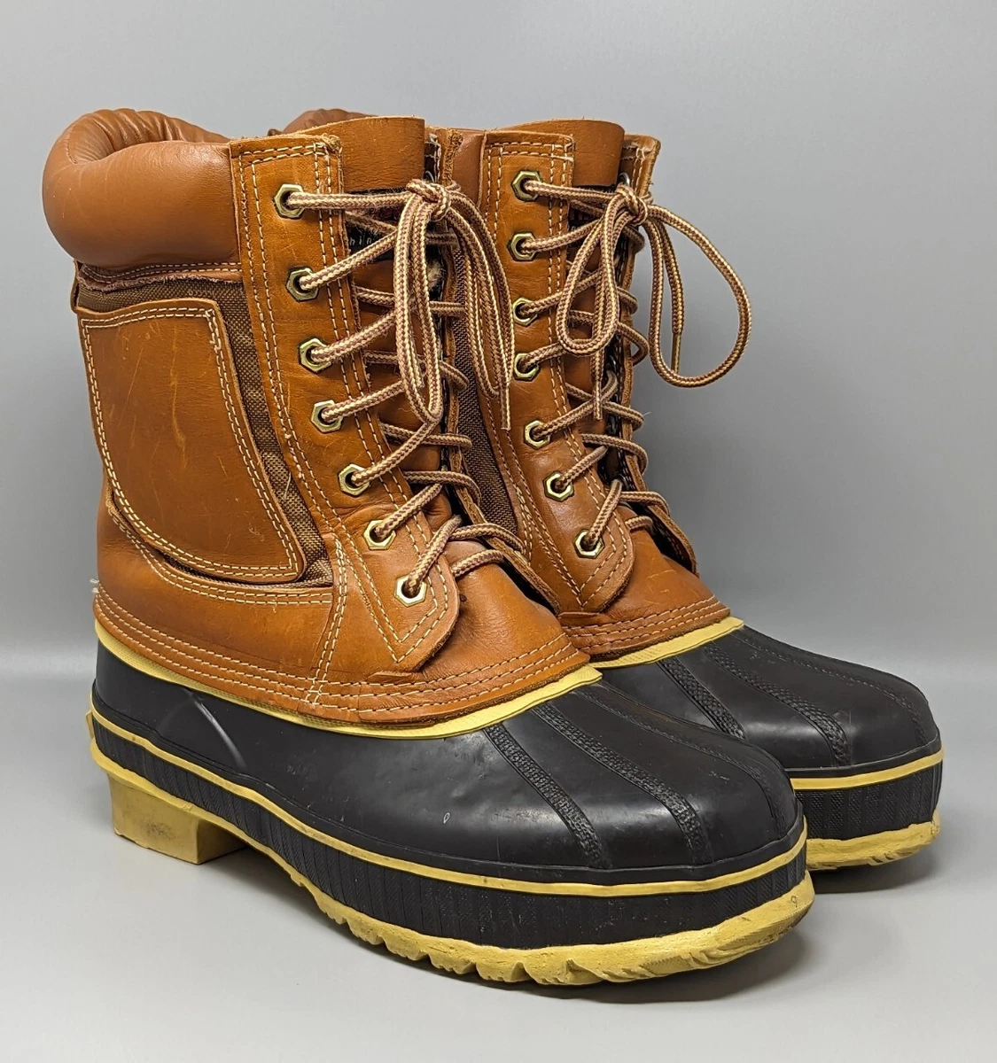 Mens steel toe sales duck boots