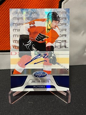 James van Riemsdyk # Flyers # 2011-12 Panini CERTIFIED MIRROR AUTOGRAPH /99 #100