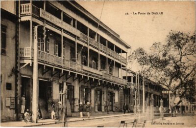 CPA SENEGAL DAKAR - La Grande Poste (45918