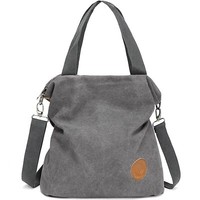 Handtasche Damen Canvas UmhäNgetasche,Taschen Damen Strandtasche Schultertasche