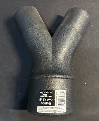 WoodRiver 4-inch to 2-1/2-inch Splinter Dust Collection Fitting | eBay