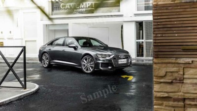 Audi A6I 55 TFSI Quattro S Line High Res Wall Decor Print Photo Poster - CAR1019