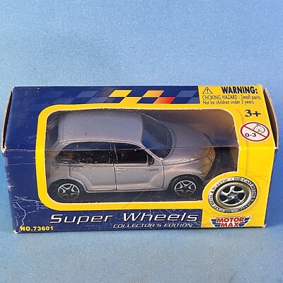 MotorMax Super Wheels Pt Cruiser Diecast SUV Silver