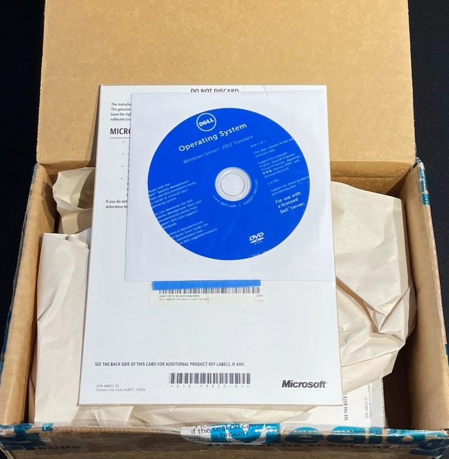 Dell/Microsoft Windows Server 2012 Standard N/A Downgrade Edition / DC37W - Image 4 of 4