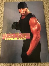 Vintage HOLLYWOOD HULK HOGAN BIG VAN VADER Pinup Photo 1990s WCW WWF NWO RARE