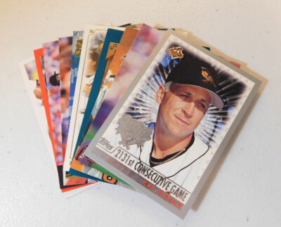 CAL RIPKEN JR. YOU PICK YOUR CARD, ASSORTED YEARS & COMPANIES (item#G14)