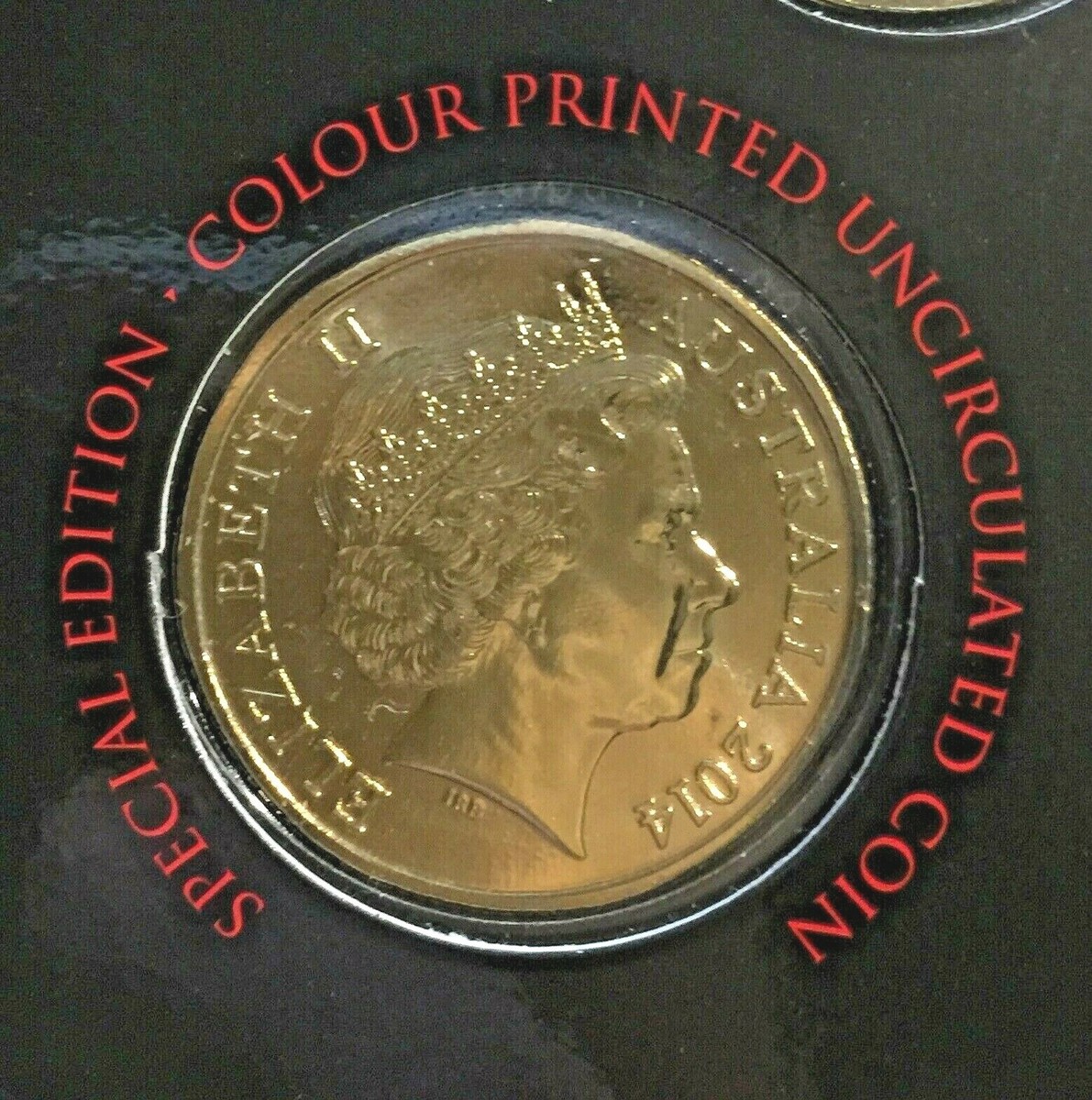 2014 Australian One Dollar $1 coin - MOB OF ROOS - MOR