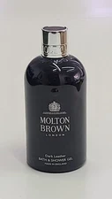 Molton Brown London Dark Leather Bath and Shower Gel 10 fl oz