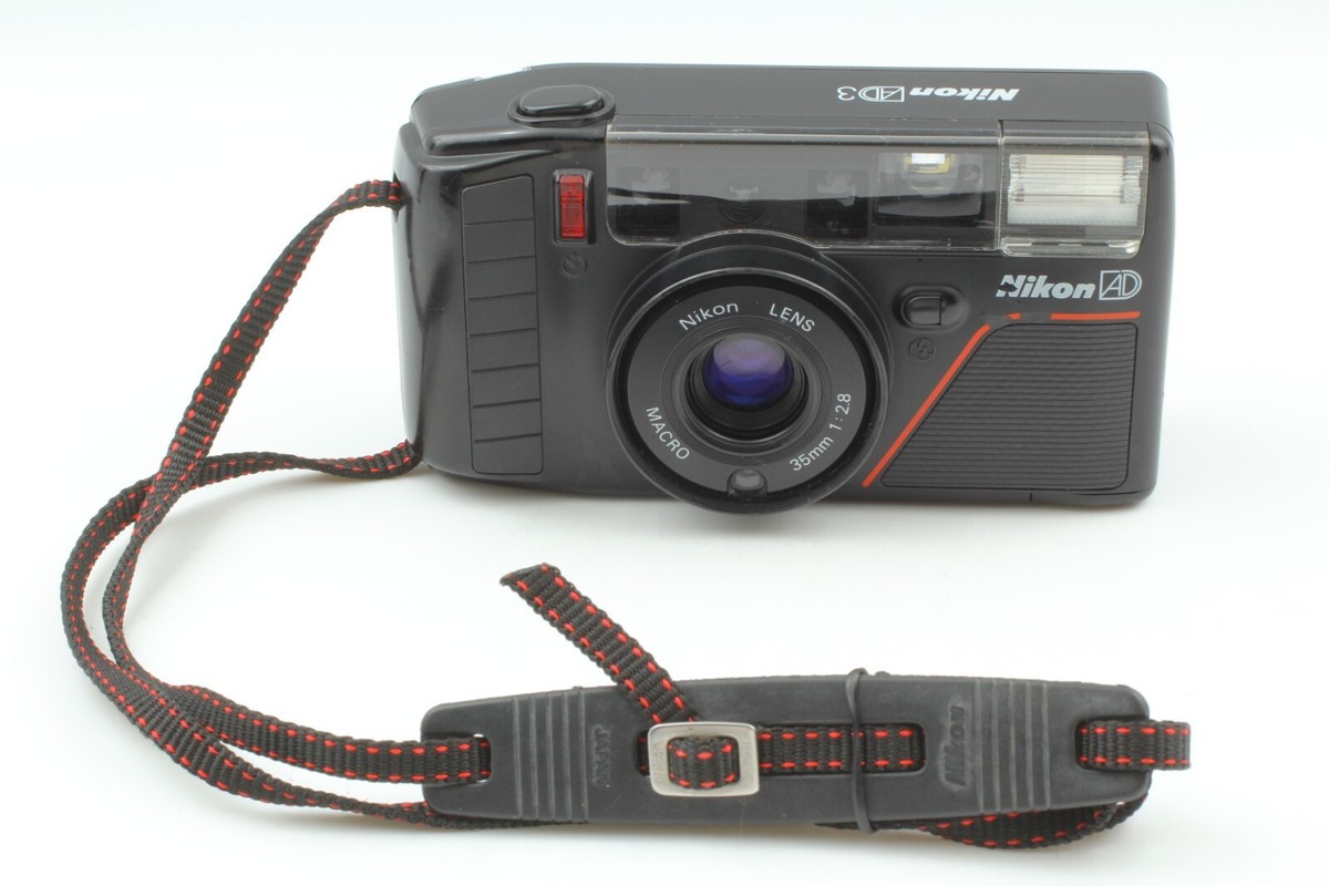 For Parts】Nikon AD3 L35 AD3 Point & Shoot 35mm Film Camera From