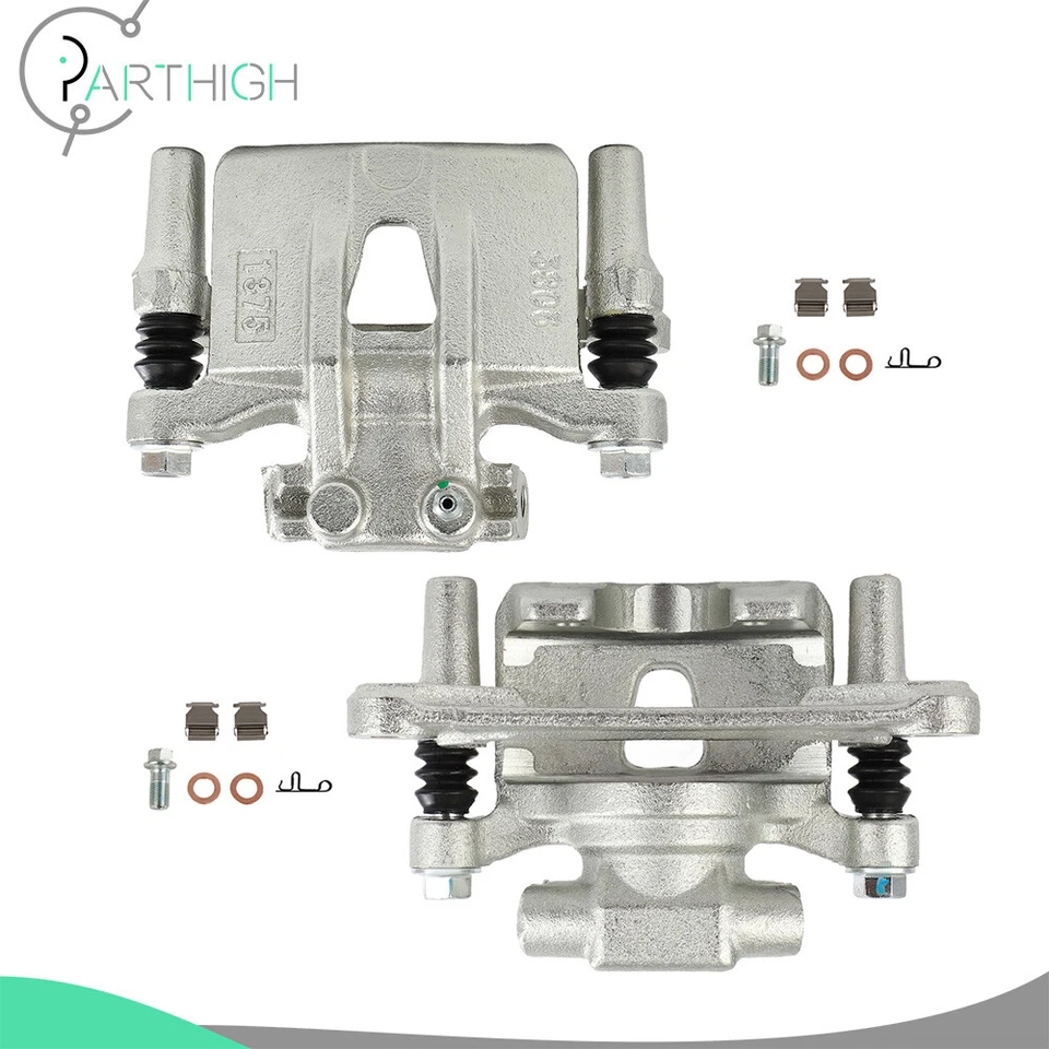 2x Pinzas de freno de disco traseras con soporte para MITSUBISHI OUTLANDER 2009-2013 Foto 4 de 4