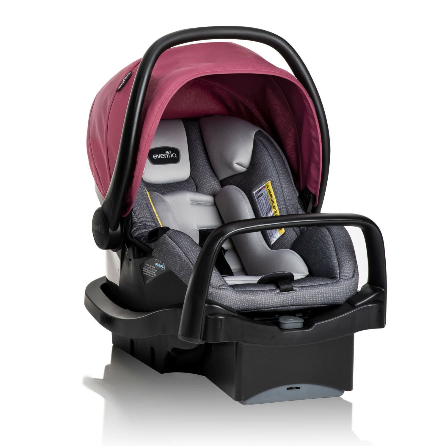 evenflo pivot modular travel system dusty rose