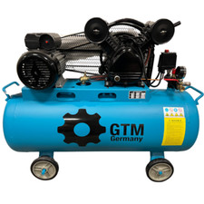 Einphasen-Luftkompressor 100 l, 3 kW, 400 l/min, Kolbenschmiermittel