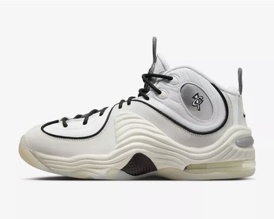Nike Air Penny 2 Men's Shoe FB7727-100 White/Black/Sail/Photo Dust Size 9