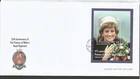 GUERNSEY 2017 PRINCESS OF WALES MINIATURE SHEET ON UNADDRESSED FIRST DAY COVER