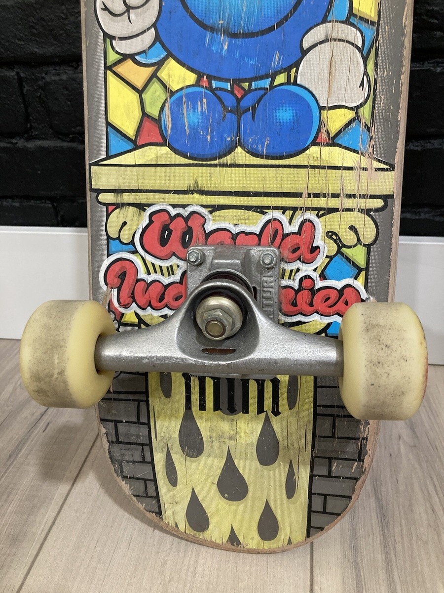 Vintage 1990's WORLD INDUSTRIES WET WILLY STAINED GLASS Used