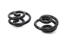 Black 1" Seat Spring Set for Harley Triumph Chopper Bobber Custom