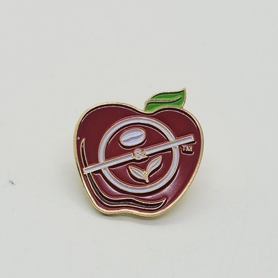 Lapel or Hat Pin The Coffee Bean & Tea Leaf CBTL Enamel Pin Red Apple 
