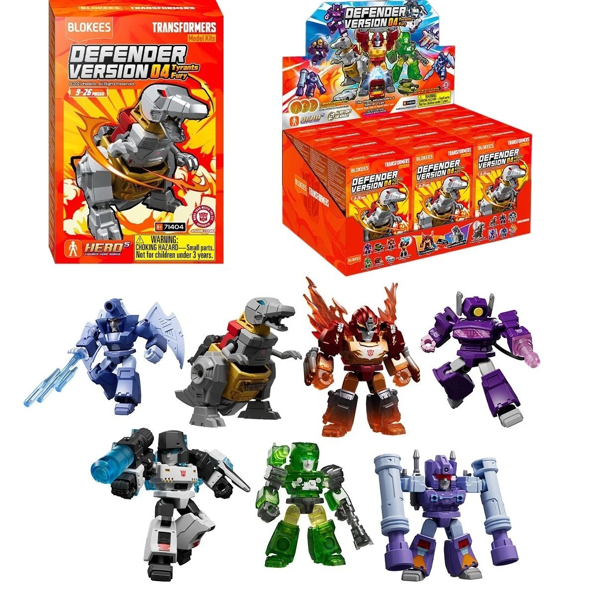 Blokees - Transformers Defender Version 4 Tyrants Fury PDQ of 12