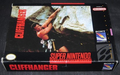 Cliffhanger - Box Only (Super Nintendo, SNES) Authentic