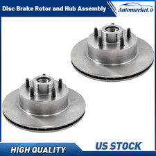 Fits Ford Granada 1975-1980 2 X Durago Front Disc Brake Rotor And Hub Assembly
