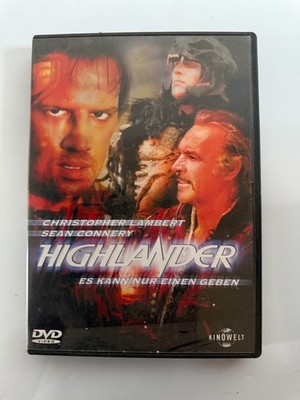 HIGHLANDER mit Christopher Lambert Original deutsche DVD