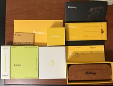 Halliday AI Glasses (Smart Control Ring + Indiegogo Pack) - (Used, Complete Box)