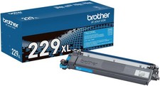 Genuine Brother TN229XLC Cyan High Yield Printer Toner Cartridge