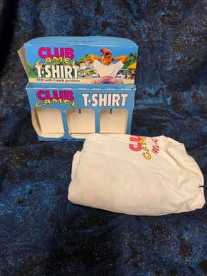 Vintage Club Camel Promotional T-Shirt XL NEW One Size
