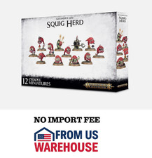 Warhammer Age of Sigmar: Gloomspite Gitz - Squig Herd GW 89-48 NIB