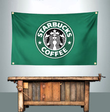 STARBUCKS 3' X 5' BANNER FLAG
