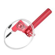 Throttle Grip Motorcycle 22mm CNC Aluminum Quick Twister with Throttle A:Red