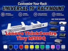 Lenovo ThinkCentre Tiny M920Q 19" Rackmount 1U - Mix  Match with other devices